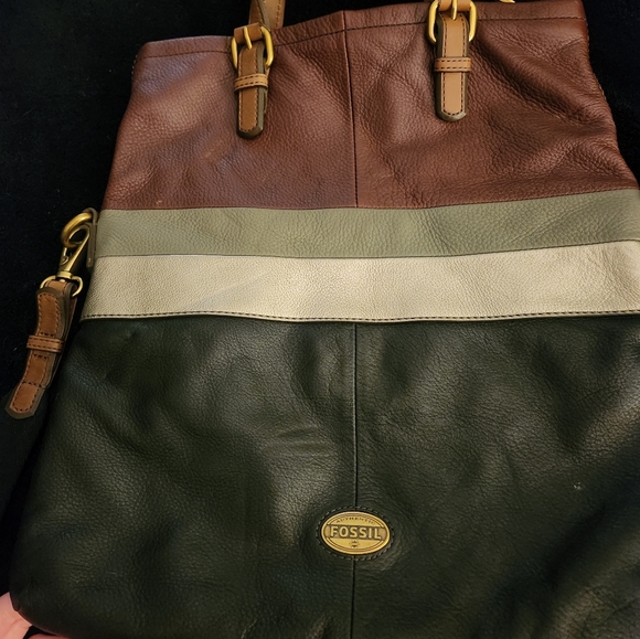 Fossil Explorer Leather Tote - Picture 2 of 8